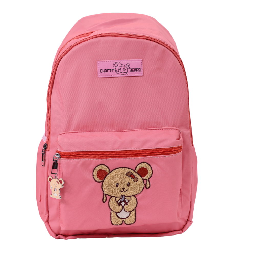 CHAOTIC BEARS Backpack - Pink