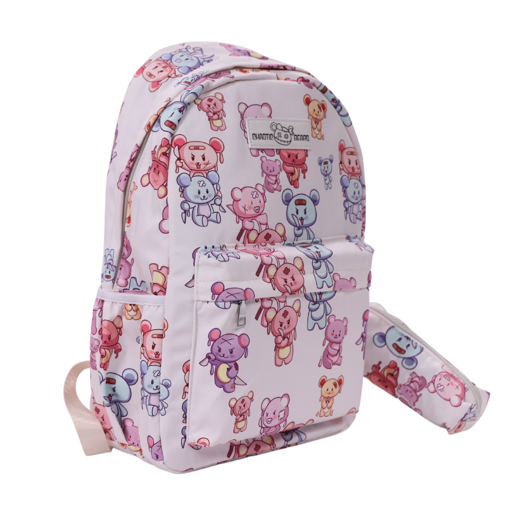 CHAOTIC BEARS Backpack - collection of bears