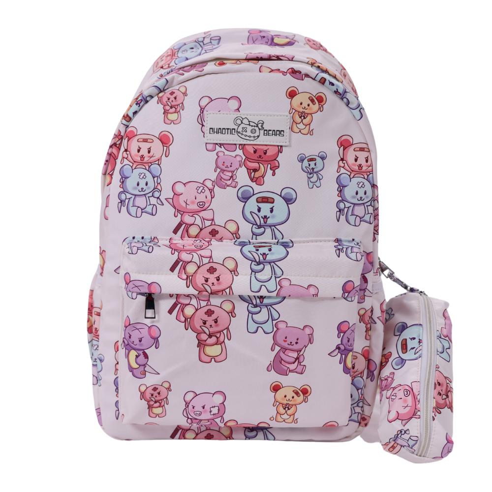 CHAOTIC BEARS Backpack - collection of bears