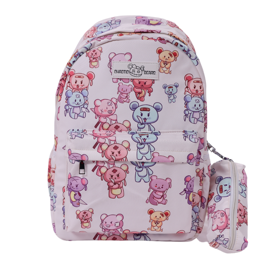 CHAOTIC BEARS Backpack - collection of bears