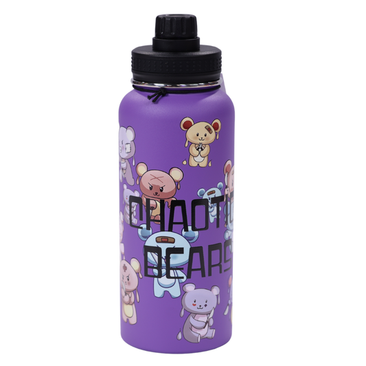 CHOATIC BEARS sweet Water Flask 32oz