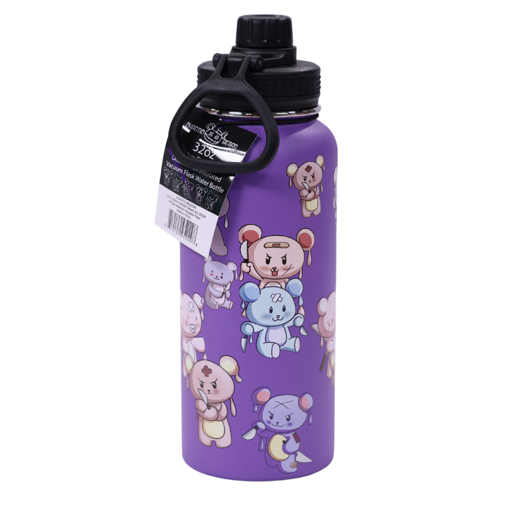 CHOATIC BEARS sweet Water Flask 32oz