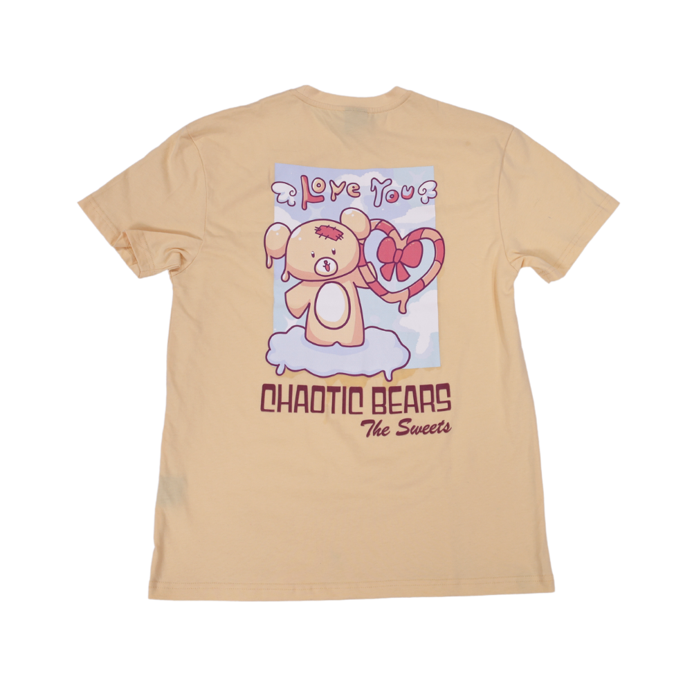 Love you - CHAOTIC BEAR Short sleeve t-shirt -