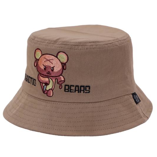 BEAR #4 CHAOTIC BEARS Bucket hat